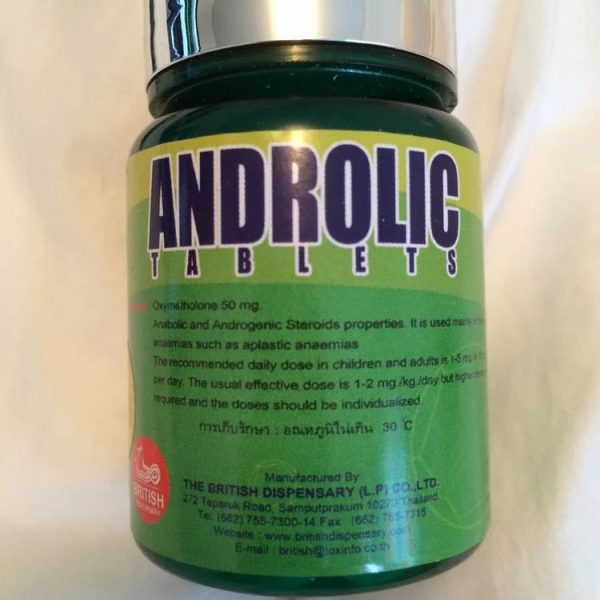 Androlic 50mg (100 pills)