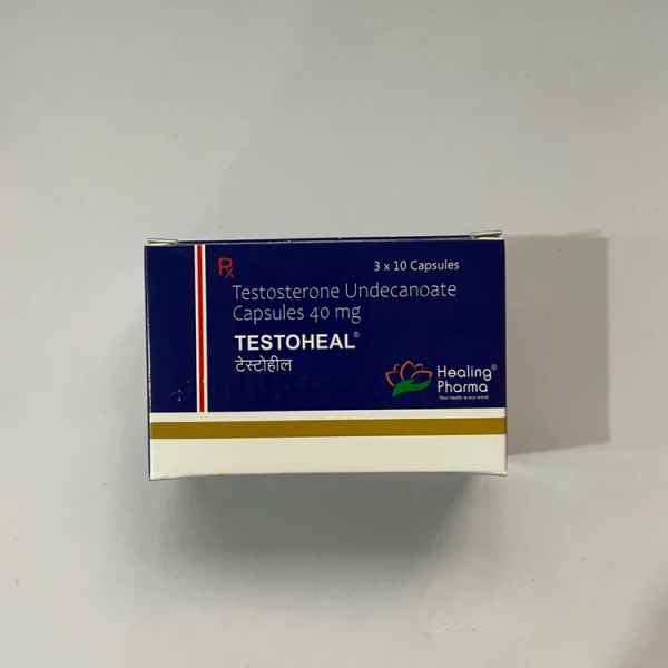 40Mg Testoheal Testosterone Capsules, 3*10